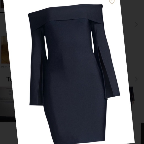 Misha collection Rozie Off the shoulder Dress - Picture 2 of 8